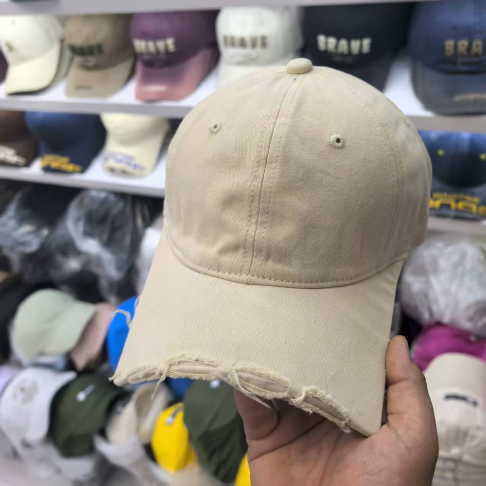 قبعة بيسبول بحافة مكسورة للجنس - مراجعة Street Fashion Y2K وسعره